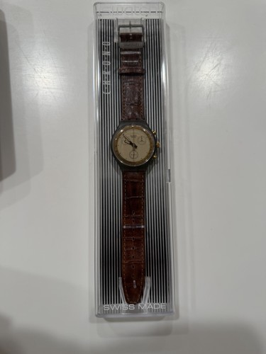 Swatch chrono goldfinger - swatch,