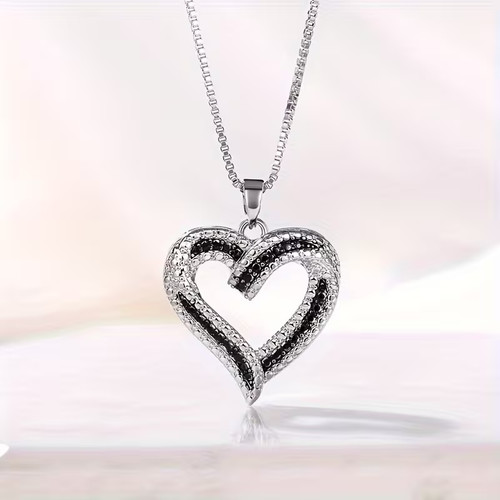 Collana cuore acciaio - ❤️,