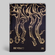 Diario Be You Octopus Oro