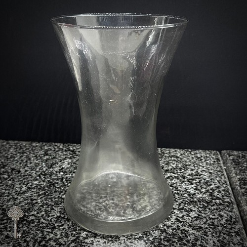 Vaso fiori vetro trasparente - fiori,