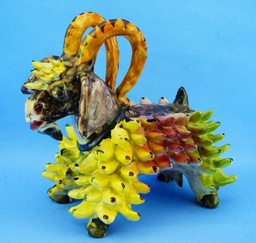 Scultura capra caprone