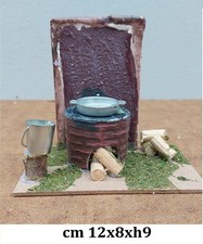 fuoco presepe accessorio