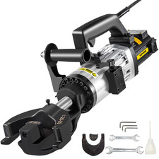 VEVOR 1500W Curvatrice Elettrica Idraulica per Armatura Piegatrice 10-25Mm