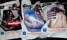 Lotto STOCK 3 pz STAR WARS DISNEY EUROSPIN 2021 PERSONAGGI nuovi sigillati rari
