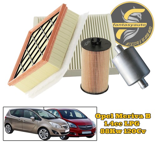 Opel meriva 4cc gpl 88kw - 1.4cc,