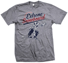 T-shirt snowboard estremo -