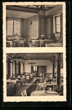 AK Oberderdingen/Wttb., Gasthaus Weinstube Karl Kern vedute interne 1940 