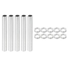 Kit tubi lampada acciaio al