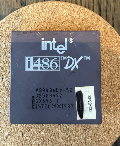 Intel a80486dx sx546 - intel, 50mhz
