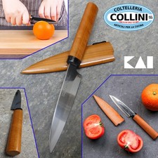 Kai Japan - Coltello da Frutta con Fodero in Legno