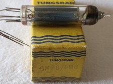 Valvola  DM70/1M3  "TUNGSRAM"  (Occhio magico)