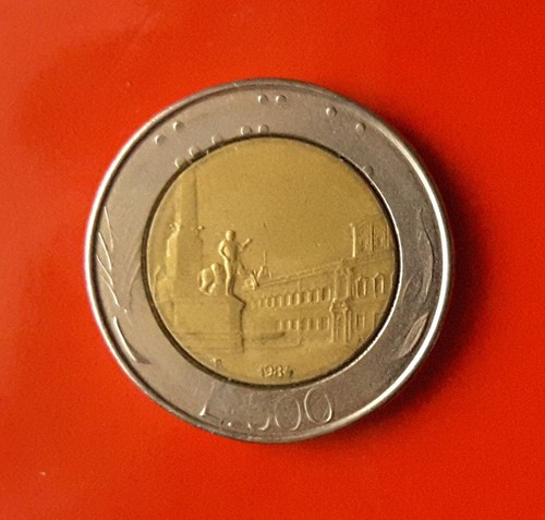 500 lire 1984 errore - 500,