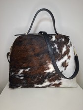 Borsa Donna Grande a Mano in Vera Pelle con Tracolla Regolabile Made in Italy 