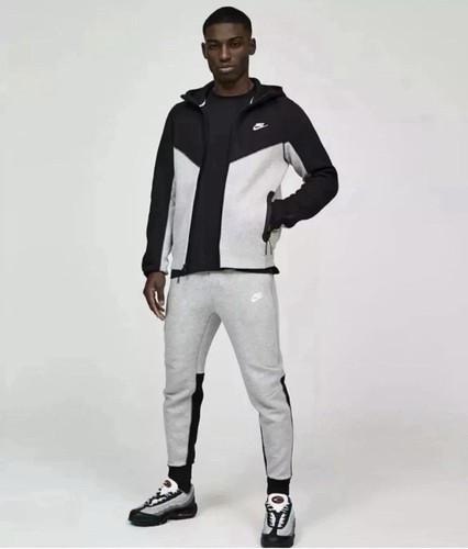 Tuta nike tech - tech, fleece/grigio