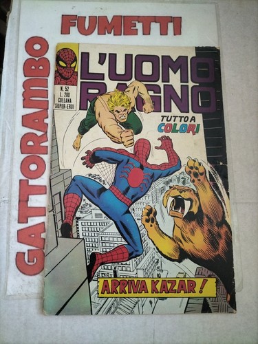Uomo ragno anno 1972 - n.52,