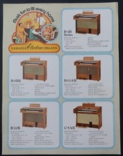 Opuscolo pubblicitario organo