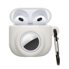 Custodia 2 in 1 per Apple Airpods 4 e AirTag Cover Cuffie 