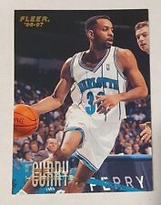 Carta collezionabile Dell Curry Charlotte Hornets 1996-97 Fleer NBA Basketball №10