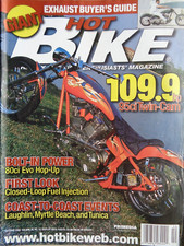 Vintage Hot Bike Magazine