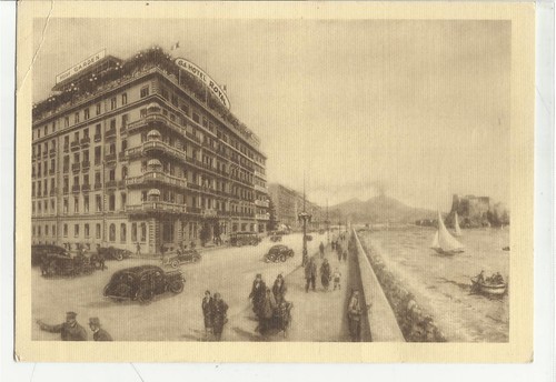 Vecchia cartolina napoli - di,