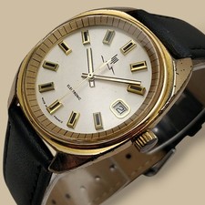 Lip Montre Président 34mm 1980s Quartz Men's Watch Fully Working Cal. Isa 1198