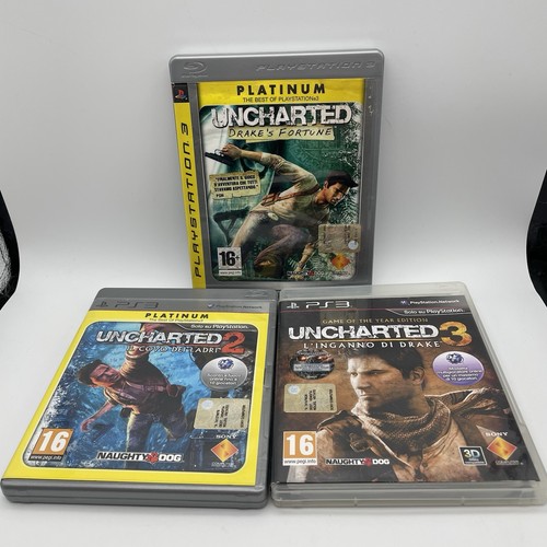 Trilogia uncharted ps3 - trilogia,