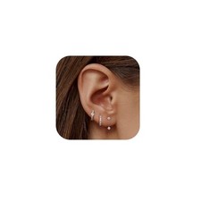 JeweBella 3 Paia Orecchini Set