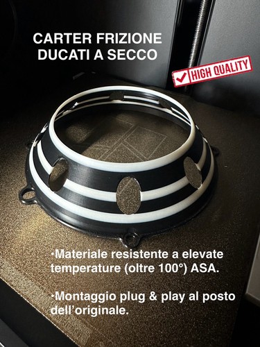 Carter frizione secco - carter,