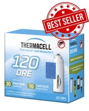 THERMACELL ZANZARE RICARICA 120 ORE PER TUTTI I DISPOSITIVI THERMACELL