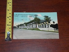 CARTOLINA RARA COLONNATO D'EPOCA PASECO KANSAS CITY MISSOURI 1912