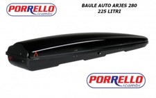 BOX AUTO BAULE PORTATUTTO DA TETTO ARJES 280 UNIVERSALE G3 225 LT