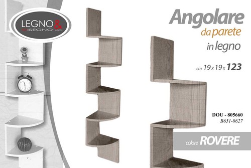 Mensola parete angolare - mensola,