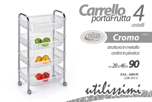Carrello cucina porta frutta - carrello,