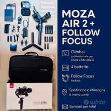 Moza Air 2 | Gimbal + Follow Focus - Kit completo con custodia e accessori