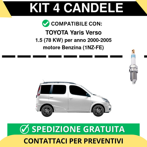 Kit candele per - 4,