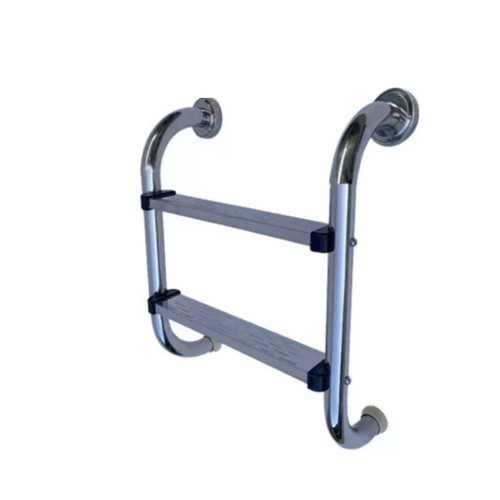 Scala piscina con - con, corrimano