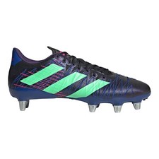 Scarpe da rugby Adidas Kakari Z.1 Soft Ground da uomo nere