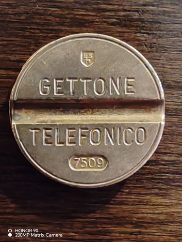 Gettone telefonico raro esm - gettone,