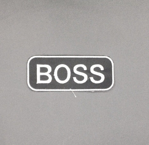 Patch toppa ricamata boss - toppa,