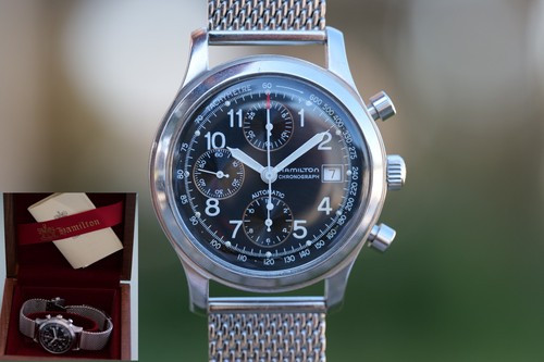 Hamilton chronograph automatic - hamilton,