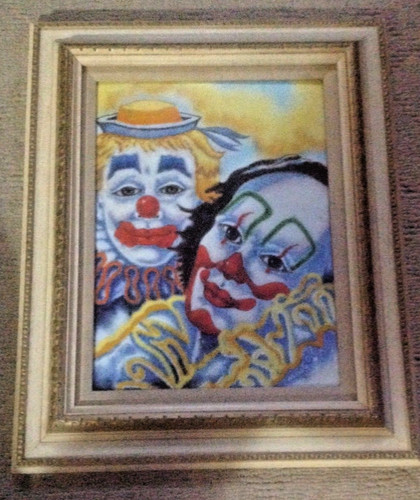 Dom mingolla clowns dipinto - mingolla,