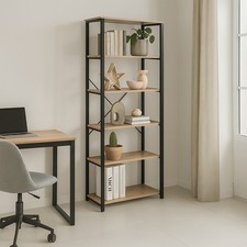 LIBRERIA IN LAMINATO E METALLO