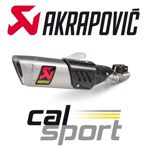 Silenziatore scarico akrapovic - scarico,