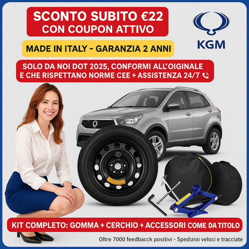 Ruotino scorta 5 - ruotino, di