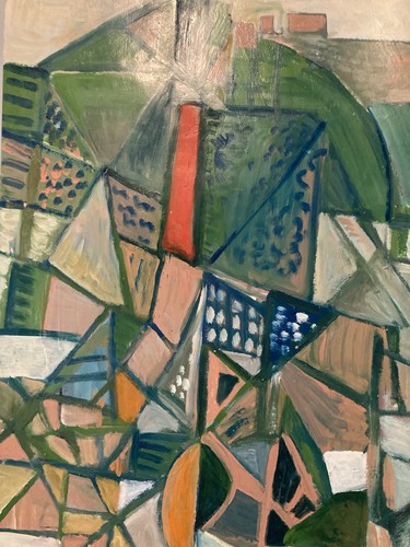 Bellissima pittura olio - pittura, su