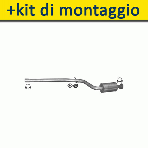 Silenziatore marmitta - silenziatore,