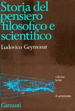 STORIA DEL PENSIERO FILOSOFICO