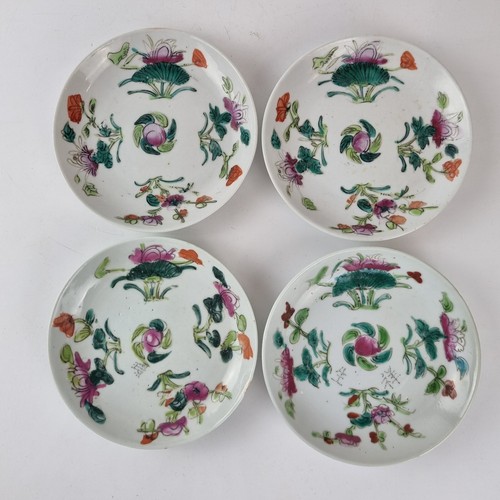 Set piattini rosa famiglia - set,