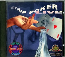 CDI STRIP POKER LIVE CD-I Philips gioco CDi game Magnavox Giunti Multimedia ??