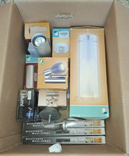 13 Pezzi Stock Lotto Lampade, Applique, Faretti, Segnapasso.